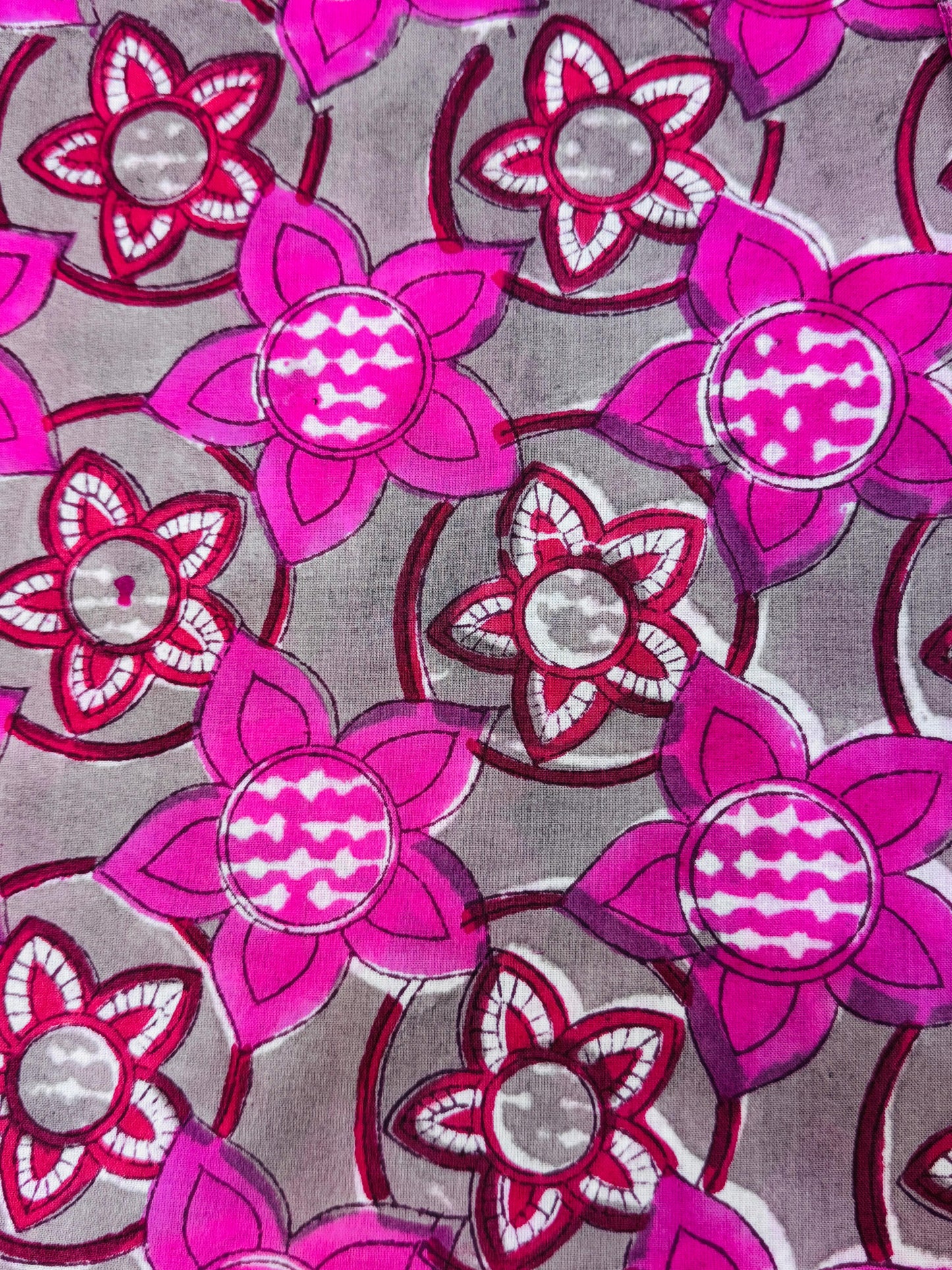 Pure Cotton Unstitched Suit With Kota Doria Dupatta