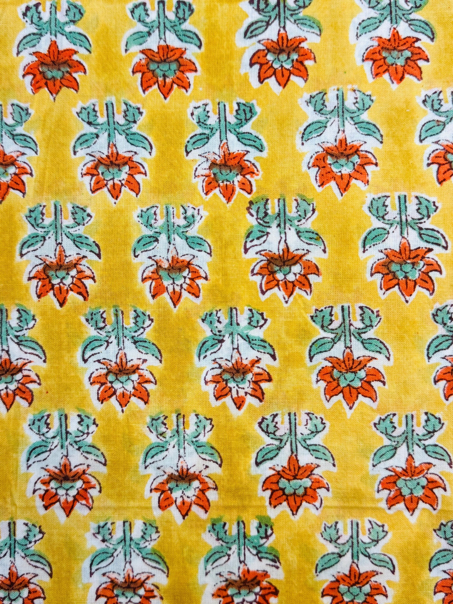 Pure Cotton Unstitched Suit With Kota Doria Dupatta