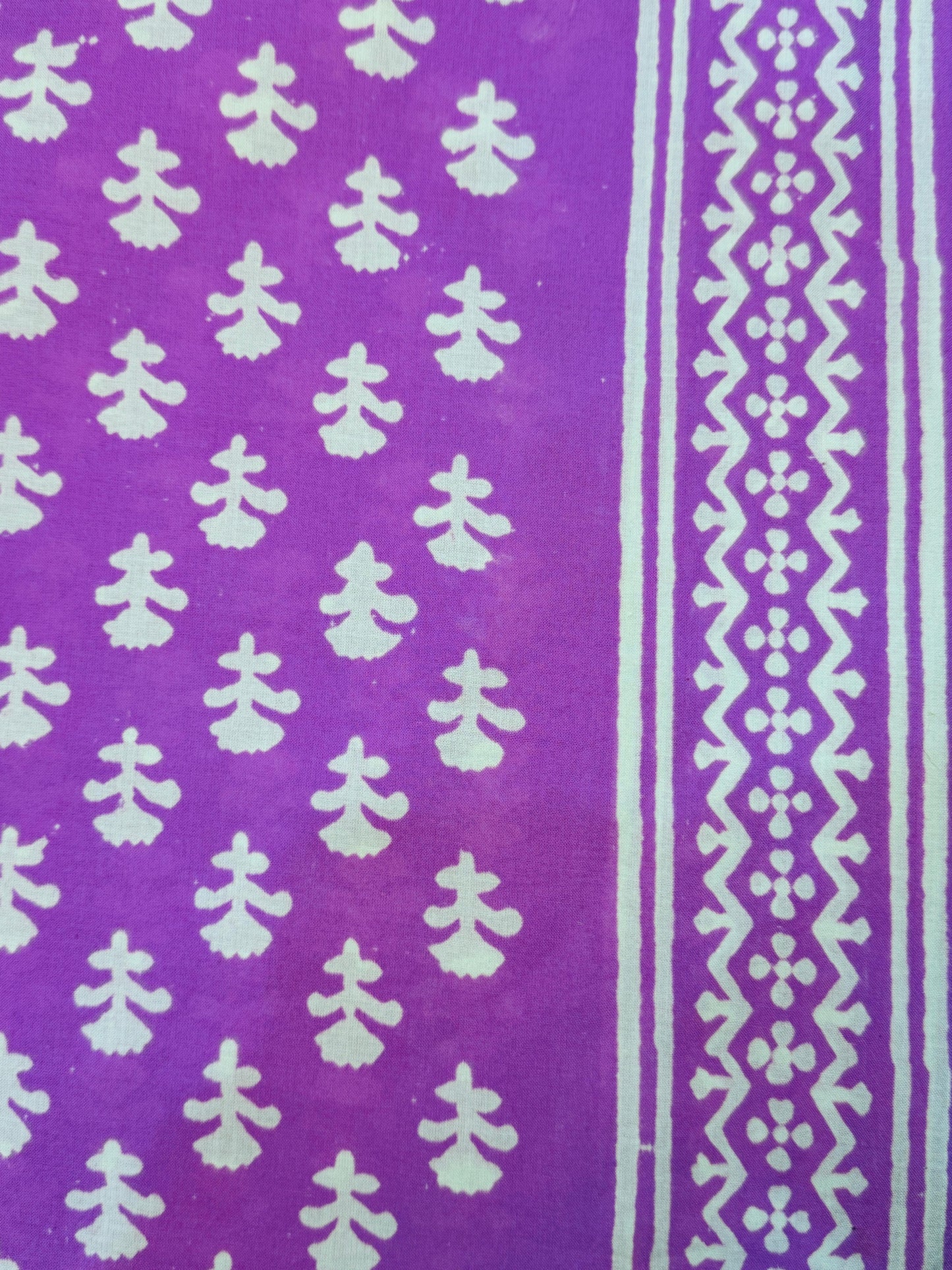 Pure Cotton Unstitched Suit With Cotton Dupatta