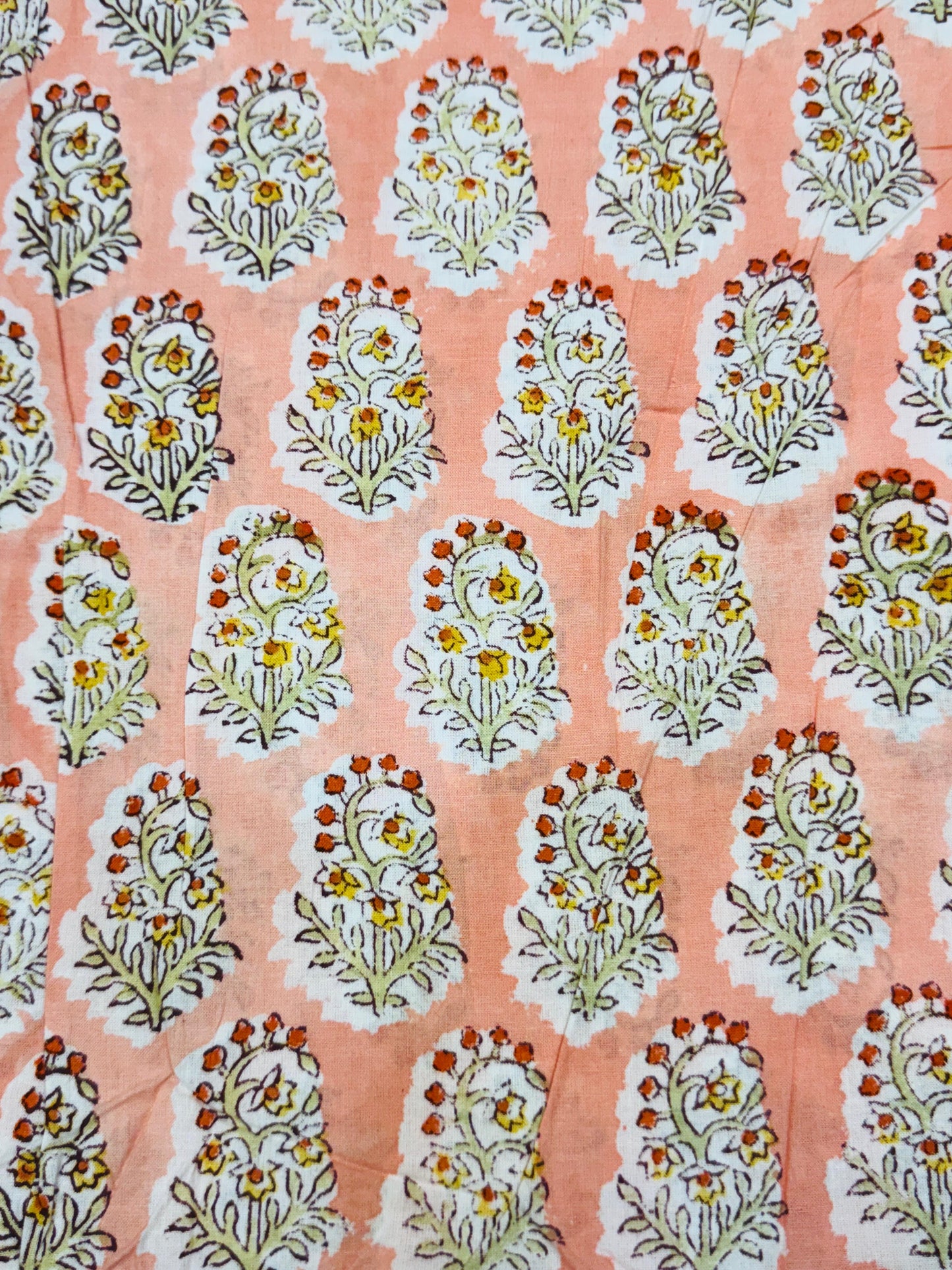 Pure Cotton Unstitched Suit With Cotton Dupatta
