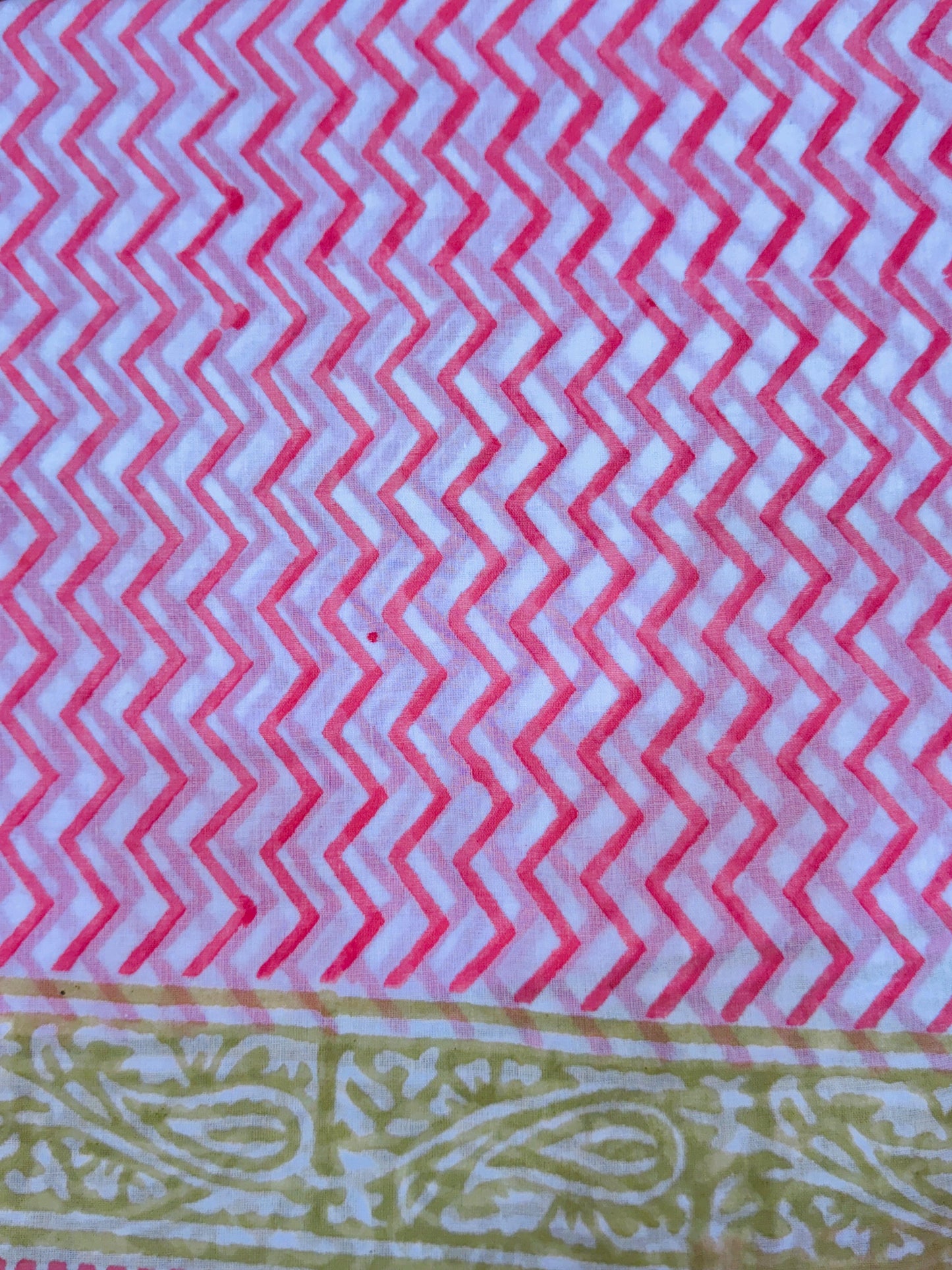 Pure Cotton Unstitched Suit With Cotton Dupatta