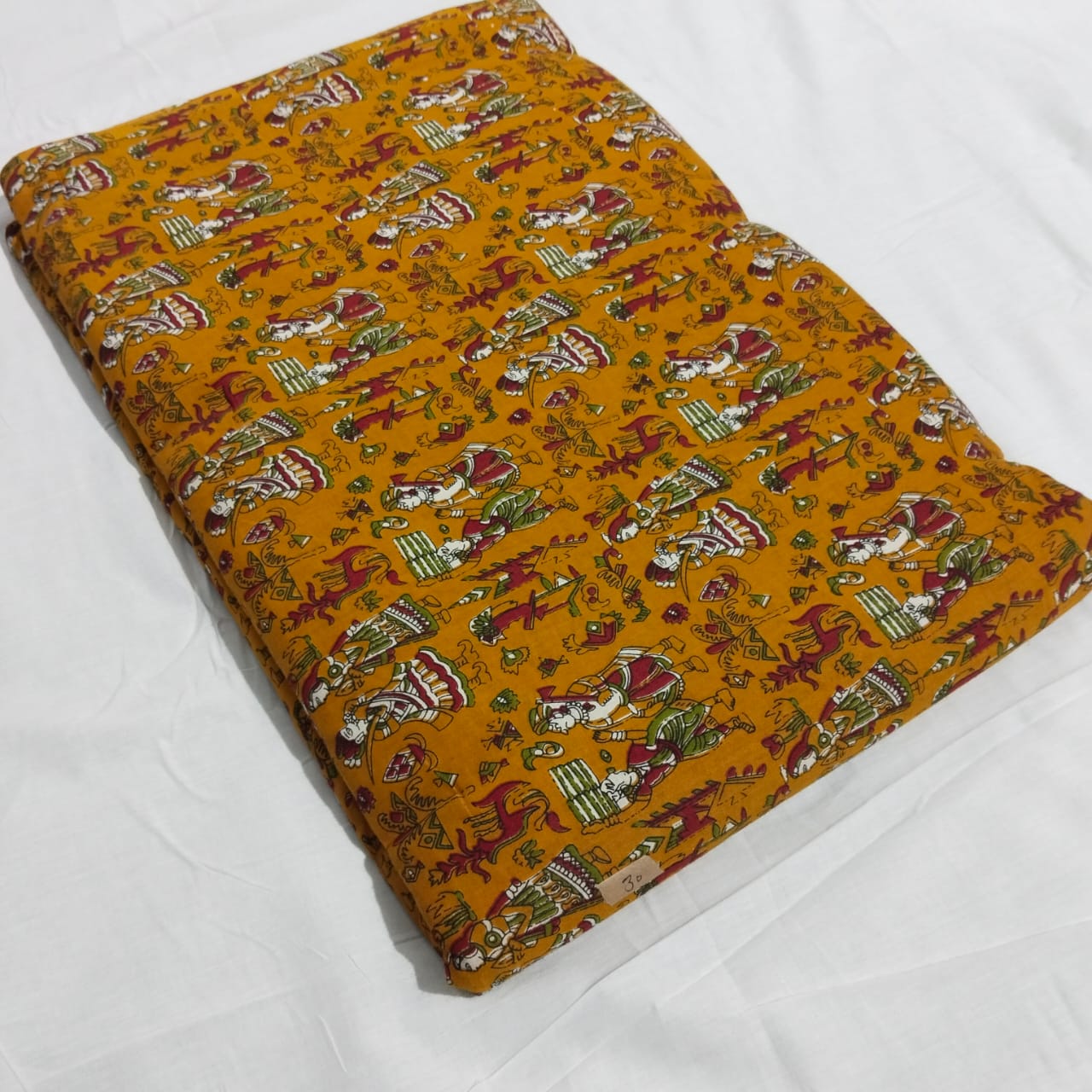 All Over Floral Printed Pure Cotton Unstitched Top Bottom Combo 5 Mtr Each