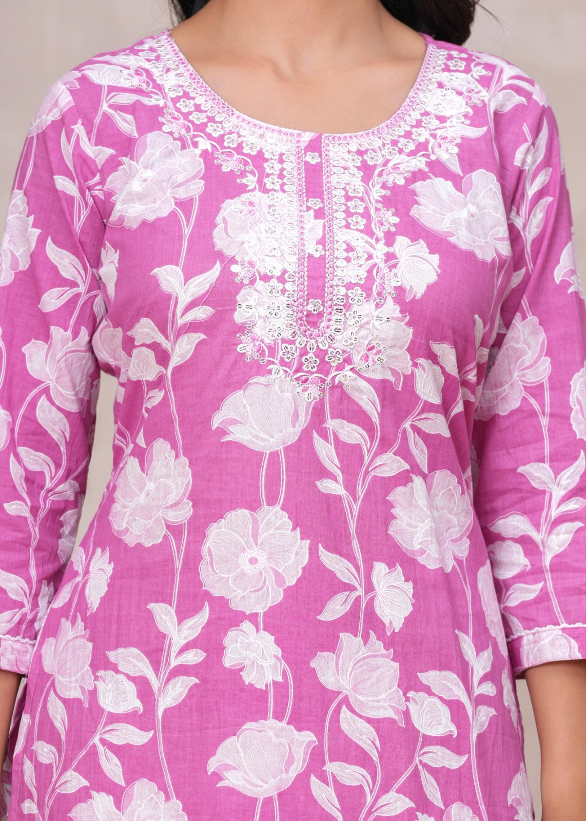 New Exclusive Gota Patti Cotton Suit With Cotton Dupatta