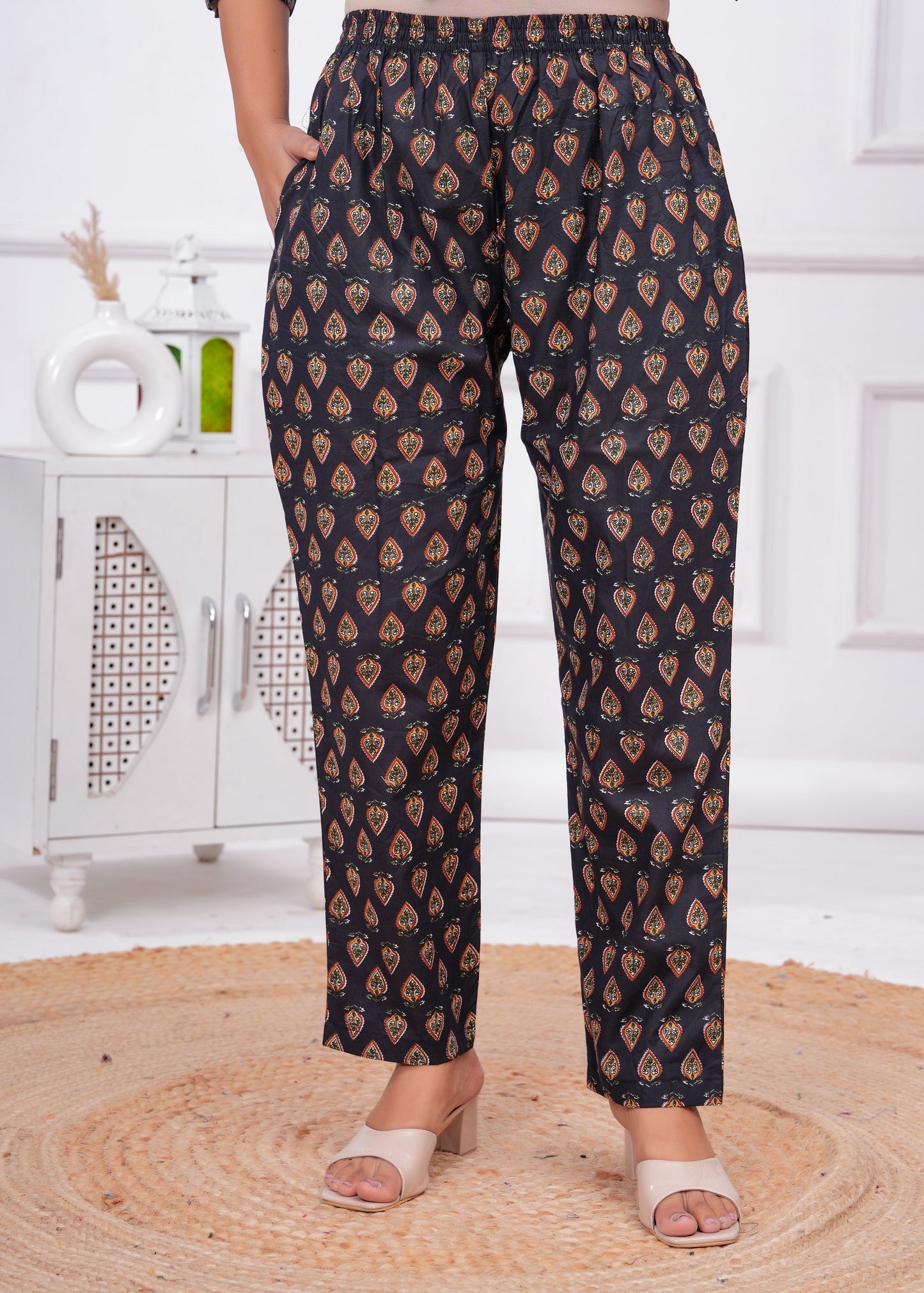 🦋NEW EXCLUSIVE FLORAL PRINTED COTTON CAMBRIC LONG CORD SET