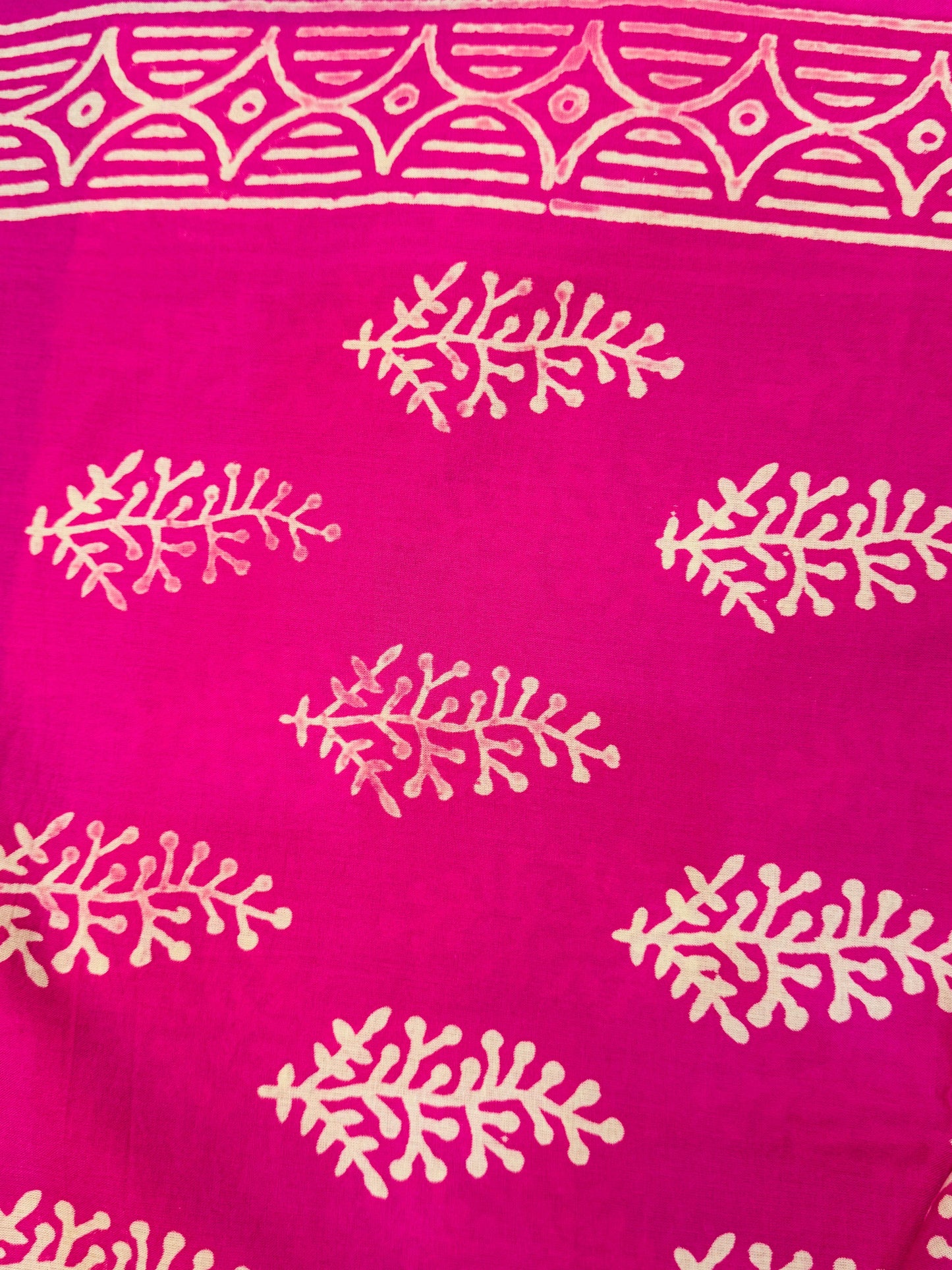 Pure Cotton Unstitched Suit With Cotton Dupatta