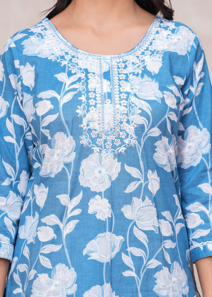 New Exclusive Gota Patti Cotton Suit With Cotton Dupatta